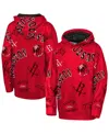 Outerstuff Big Boys And Girls Red Atlanta Hawks Moving Violation Hoodie In Red