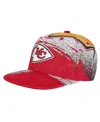 Outerstuff Big Boys And Girls Red Kansas City Chiefs Make Noise Adjustable Hat In Multi