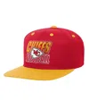 Outerstuff Big Boys And Girls Red Kansas City Chiefs Team Gradient Deadstock Snapback Hat In Red