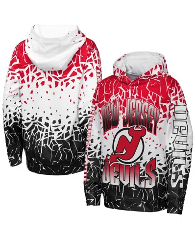Outerstuff Kids' Big Boys And Girls Red New Jersey Devils Frozen Frenzy Hoodie