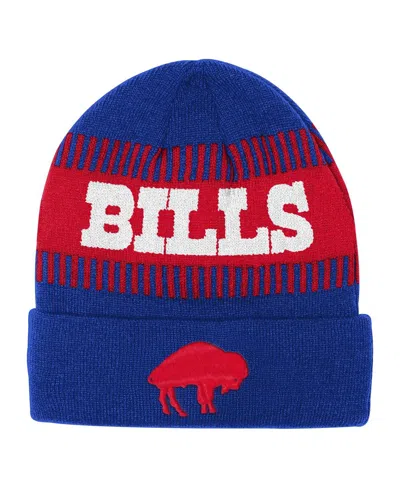 Outerstuff Kids' Big Boys And Girls Royal Buffalo Bills Bright Lights Cuffed Knit Hat In Blue