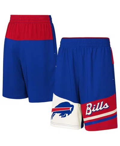 Outerstuff Kids' Big Boys And Girls Royal Buffalo Bills Fandemonium Mesh Shorts In Blue