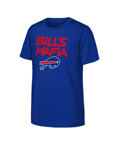 Outerstuff Kids' Big Boys And Girls Royal Buffalo Bills Team Spirit T-shirt In Blue