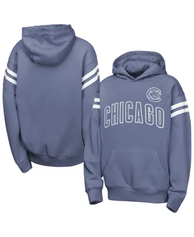 Outerstuff Kids' Big Boys' And Girls' Royal Chicago Cubs Welcome Team Hoodie In Blue