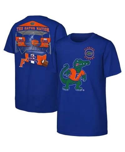 Outerstuff Kids' Big Boys' And Girls' Royal Florida Gators Tailgater Hometown T-shirt