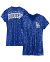 Outerstuff Youth  Royal Los Angeles Dodgers V-neck Sequin Dress