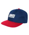Outerstuff Big Boys And Girls Royal New York Giants True Retro Adjustable Hat In Blue