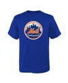 Outerstuff Big Boys And Girls Royal New York Mets Logo Primary Team T-shirt In Royal