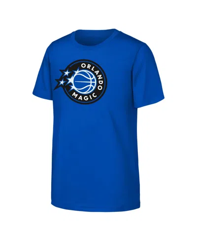 Outerstuff Kids' Big Boys And Girls Royal Orlando Magic Primary Logo T-shirt