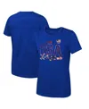 Outerstuff Big Boys And Girls Royal Team Usa Looney Tunes T-shirt In Royal