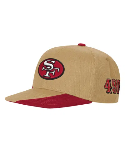 Outerstuff Kids' Big Boys And Girls San Francisco 49ers Retro Snapback Hat In Gold