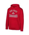 Outerstuff Big Boys And Girls Scarlet Ohio State Buckeyes Hometown Classic Fleece Pullover Hoodie In Scarlet