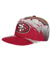 Outerstuff Big Boys And Girls Scarlet San Francisco 49ers Make Noise Adjustable Hat In Red