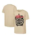 Outerstuff Big Boys And Girls Tan Chicago Blackhawks 2025 Nhl Winter Classic Street Art T-shirt In Tan