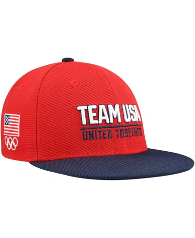 Outerstuff Kids' Big Boys And Girls Team Usa Red United Snapback Hat