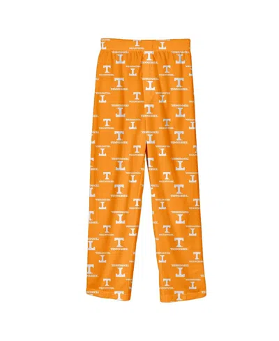 Outerstuff Kids' Big Boys And Girls Tennessee Orange Tennessee Volunteers All-over Team Logo Pants In Pattern