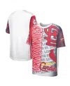 Outerstuff Big Boys And Girls White St. Louis Cardinals Impact Hit Bold T-shirt In White