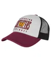 Outerstuff Big Boys And Girls White/burgundy Washington Commanders Essentials Trucker Adjustable Hat In Multi