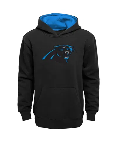 Outerstuff Kids' Big Boys Black Carolina Panthers Prime Pullover Hoodie