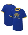 Outerstuff Big Boys Blue Distressed St. Louis Blues Ice City T-shirt In Blue
