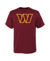 Outerstuff Big Boys Burgundy Washington Commanders Primary Logo T-shirt In Burgundy