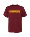 Outerstuff Big Boys Burgundy Washington Commanders Team Logo T-shirt In Burgundy