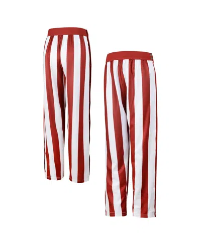 Outerstuff Kids' Big Boys Crimson, White Indiana Hoosiers Candy Stripe Pants In Crimson,white