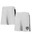 Outerstuff Youth Heathered Gray Brooklyn Nets Wingback Shorts In Heathered Gray