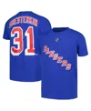 Outerstuff Big Boys Igor Shesterkin Blue New York Rangers Player Name And Number T-shirt In Blue