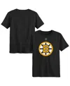 Outerstuff Big Boys Juvenile Black Boston Bruins Primary Logo T-shirt In Multi