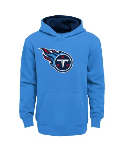Outerstuff Kids' Big Boys Light Blue Tennessee Titans Prime Pullover Hoodie