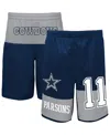 Outerstuff Big Boys Micah Parsons Navy Dallas Cowboys Player Name And Number Shorts In Navy