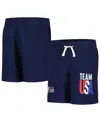 Outerstuff Big Boys Navy Team Usa Vintage-like Americana Shorts In Navy