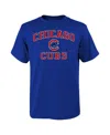Outerstuff Big Boys  Royal Chicago Cubs Heart And Soul T-shirt In Royal