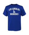 Outerstuff Big Boys  Royal Los Angeles Dodgers Heart & Soul T-shirt In Royal