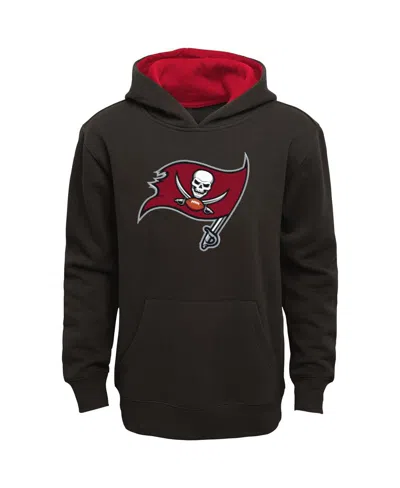 Outerstuff Kids' Big Boys Pewter Tampa Bay Buccaneers Prime Pullover Hoodie