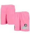 Outerstuff Big Boys Pink Florida State Seminoles Super Fresh Neon Daze Shorts In Pink