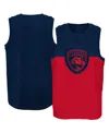 Outerstuff Big Boys Red And Navy Florida Panthers Revitalize Tank Top In Red,navy