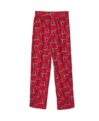 Outerstuff Kids' Preschool Boys And Girls Red Atlanta Falcons Team Color Pajama Pants