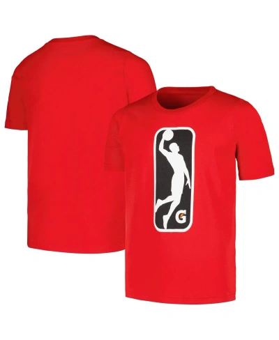 Outerstuff Kids' Big Boys Red Nba G League Logo T-shirt