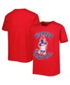 Outerstuff Big Boys Red Washington Wizards Mascot Show T-shirt In Red