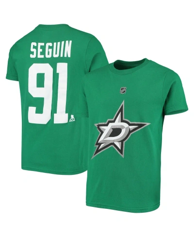 Outerstuff Kids' Big Boys Tyler Seguin Kelly Green Dallas Stars Player Name And Number T-shirt