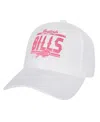 Outerstuff Big Girls Buffalo Bills All White Structured Adjustableâ Hat In White