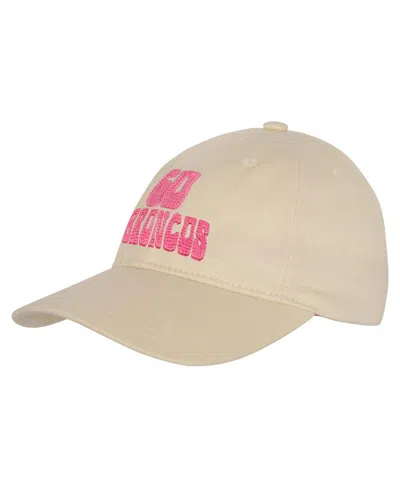 Outerstuff Kids' Big Girls Cream Denver Broncos Blitz Adjustable Hat In White
