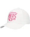Outerstuff Big Girls San Francisco 49ers All White Structured Adjustableâ Hat In White