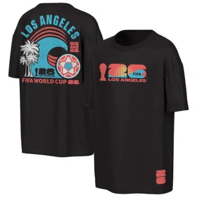 Outerstuff Black Fifa World Cup 2026 Los Angeles Big City Poster T-shirt