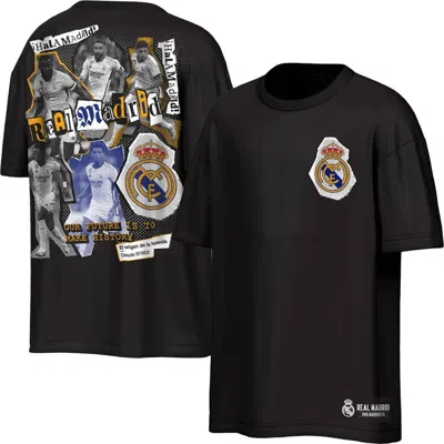 Outerstuff Black Real Madrid Oversized Ransom T-shirt