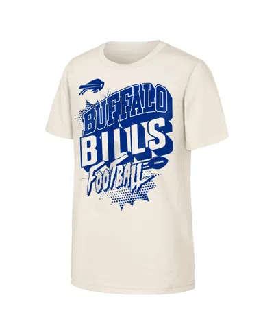 Outerstuff Kids' Boys' 4-20 And Girls' 4-16 Buffalo Bills Action Comic Screen Print T-shirt In Brown