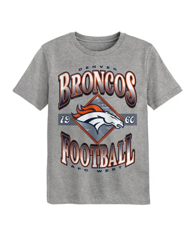 Outerstuff Kids' Boys' And Girls' 2t-5t Of Days Past Crewneck T-shirt In Gray