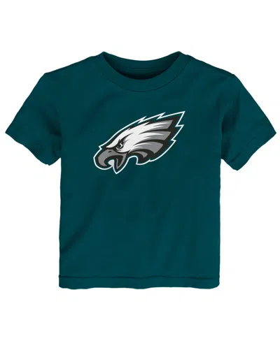 Outerstuff Babies' Boys' And Girls' 2t-5t Philadelphia Eagles Primary Logo T-shirt In Green